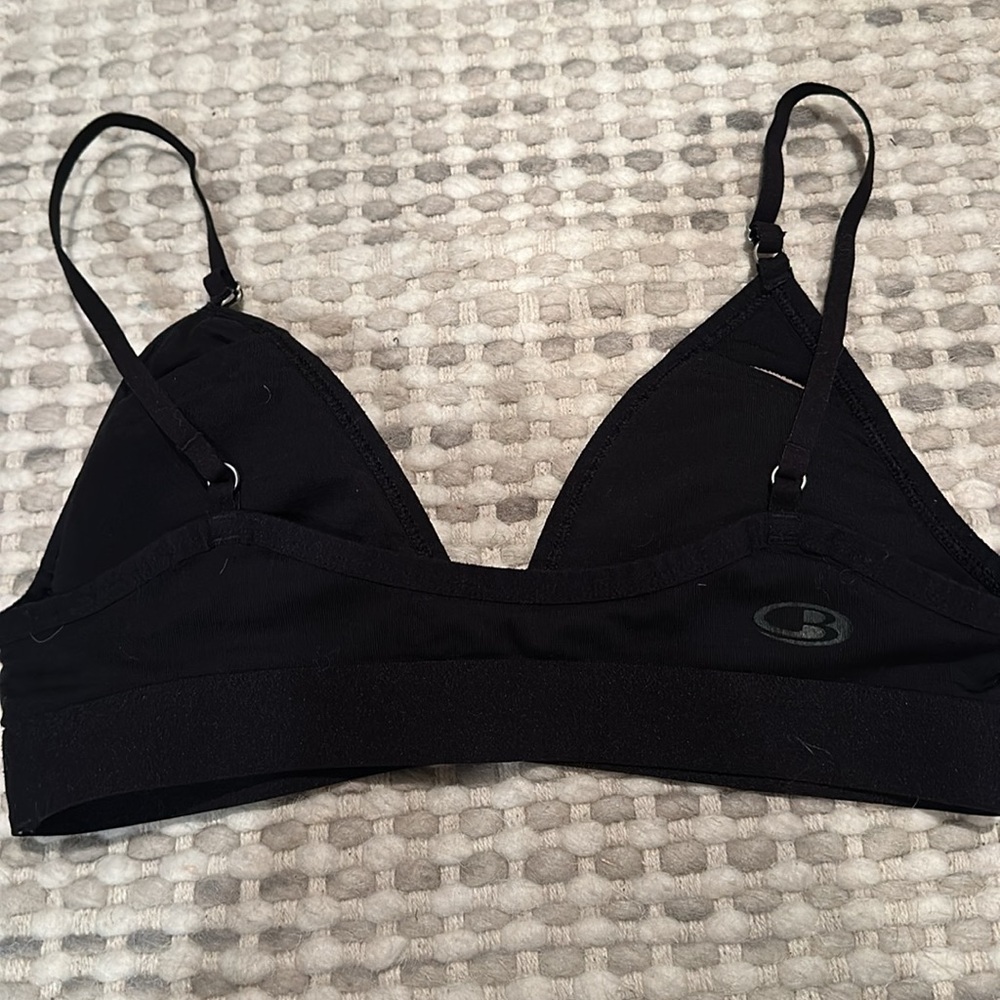 Two athletic bras. One by ice breaker and the other Boody. - Picture 3 of 3